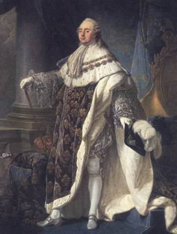 Louis XVI becomes king