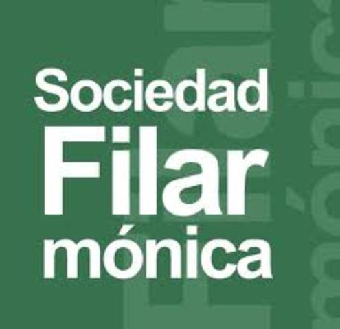 Se crea la sociedad filarmonica