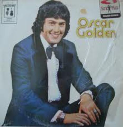 Se lanza como cantante Oscar Golden