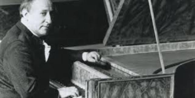 Interprete colombiano Rafael Puyana