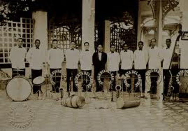 Se creo la orquesta del caribe de Lucho Bermudez
