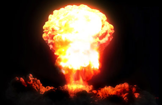 United States Used their first Atomic Bomb