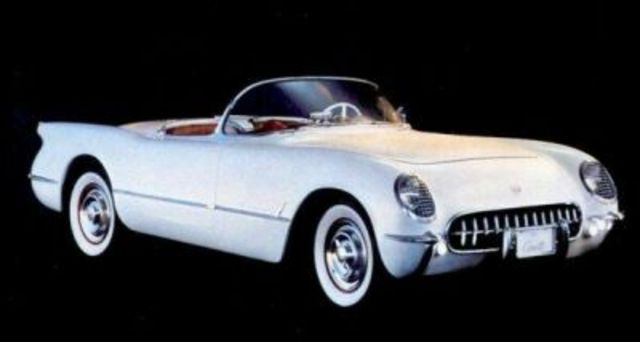 The first Corvette was introduced