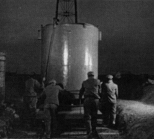 The Chinese test for the first atomic bomb.