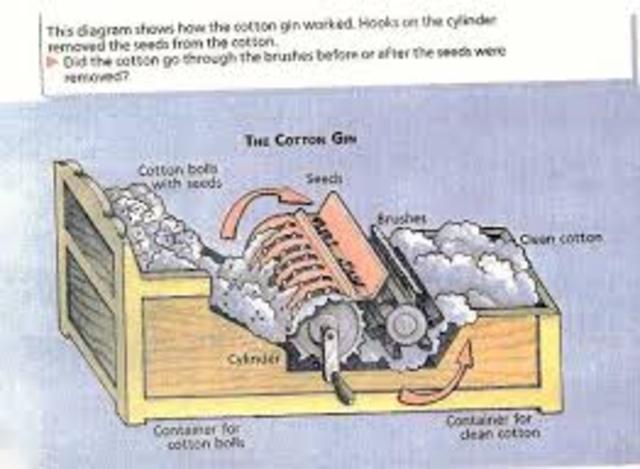 Invention of Cotton Gin
