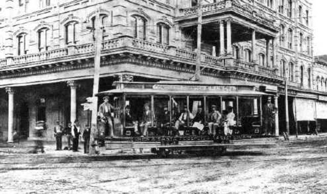 First Electric Streetcars