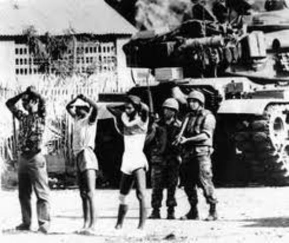 U.S. invades Grenada