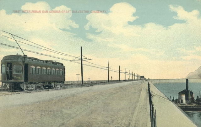 End of the Interurban  run to Galveston