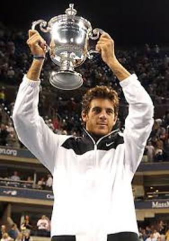 Winner : Del Potro