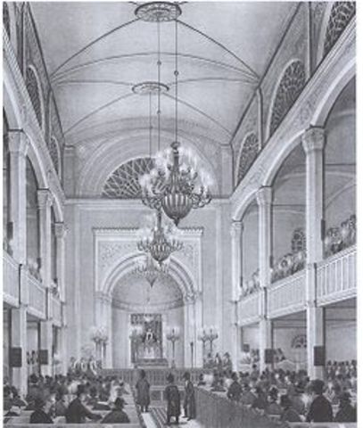 Establishment of Hamburg temple