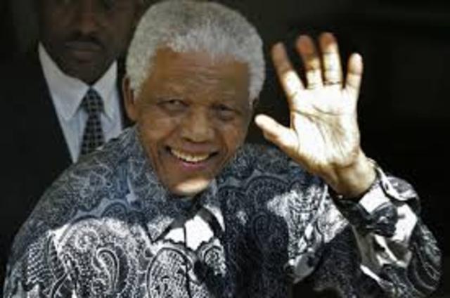 Dimite Nelson Mandela.
