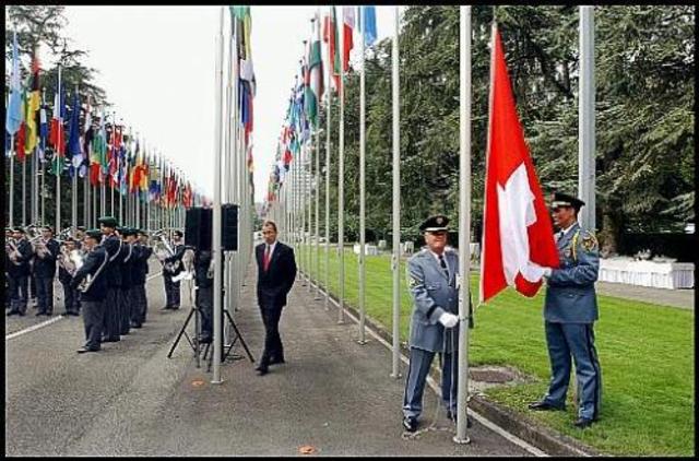 Швейцария вступает в ООН