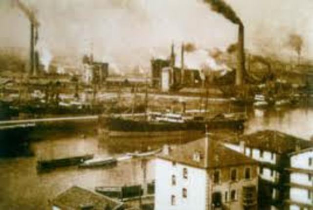 INDUSTRIALIZAZIOA. Altos Hornos eta B. Bilbao.