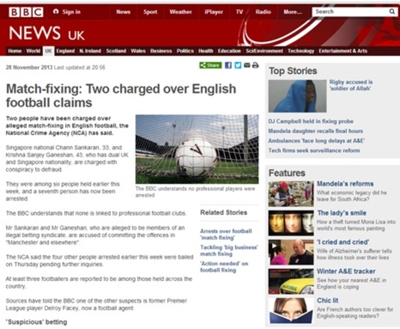 Two members of a betting syndicate charged