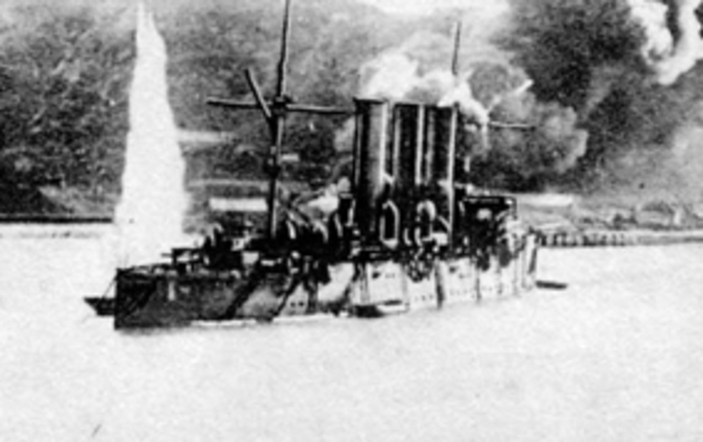 Cражение крейсера «Варяг» с японской эскадрой, начало Русско-японской войны. Команда "Акваглайд"