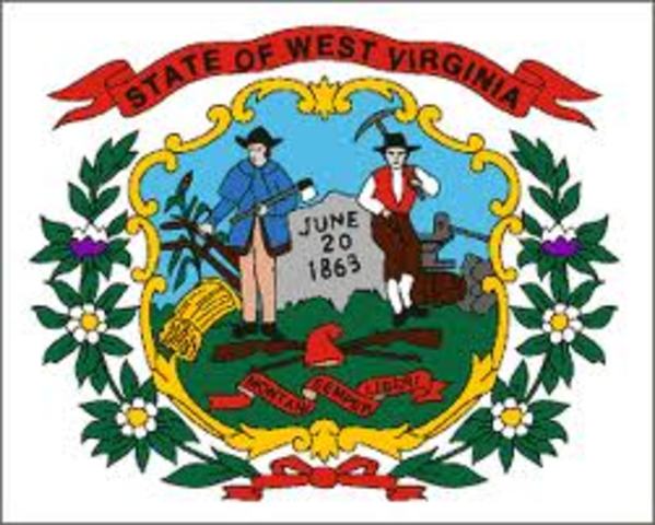 West Virginia Becomes A State