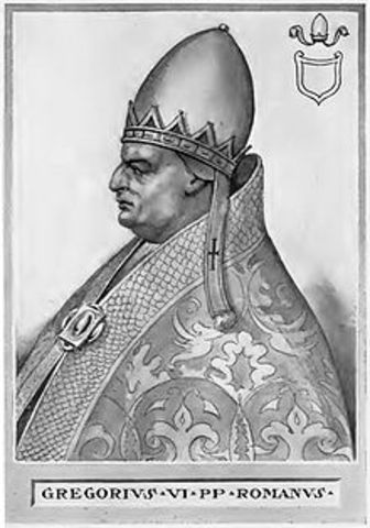 Pope Gregory XI Dies