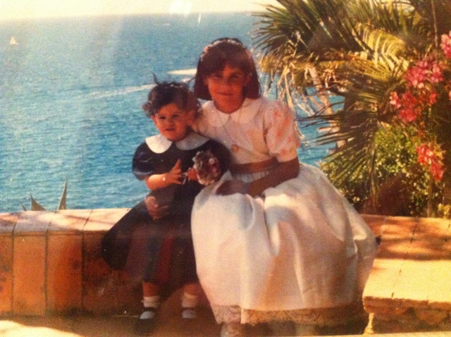 comunió Mireia i bateig Carla