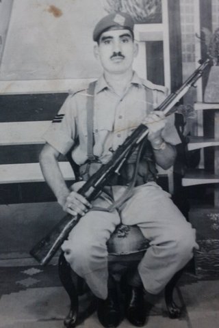 Grand father served in Pakistani Military