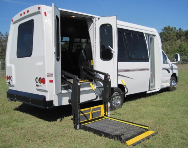 First wheelchair accessible bus (National)