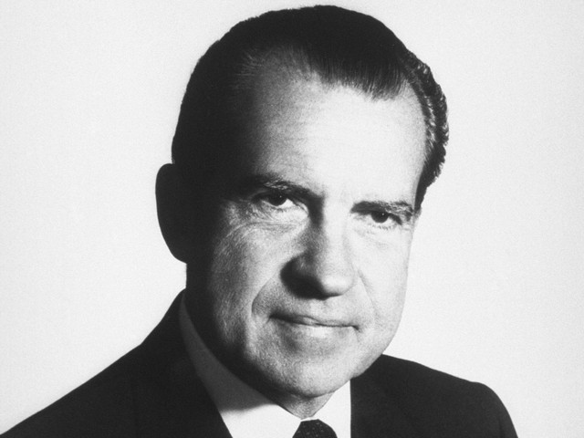 President Nixon takes office