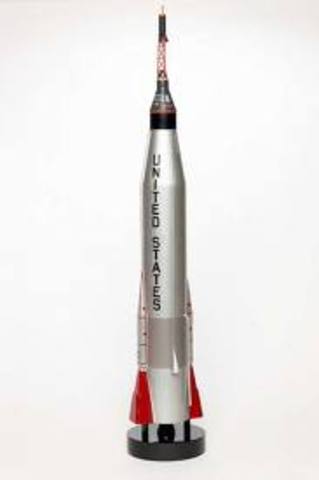 Friendship 7 Launched