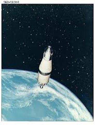Apollo 8 Launched