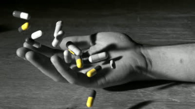 Montag comes home to find that Mildred, his wife, has taken an unreasonable amount of pills