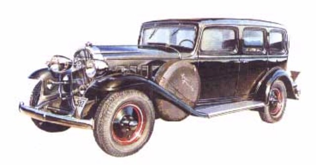 Выпуск первой легковой машины-лимузина в СССР