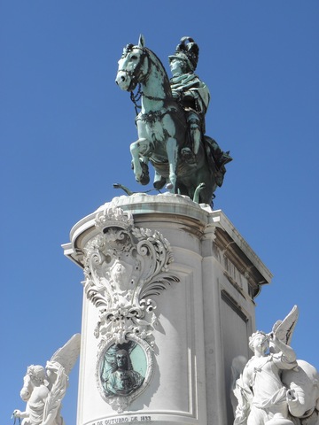 Inauguração da estátua do rei D. José I na Praça do Comércio