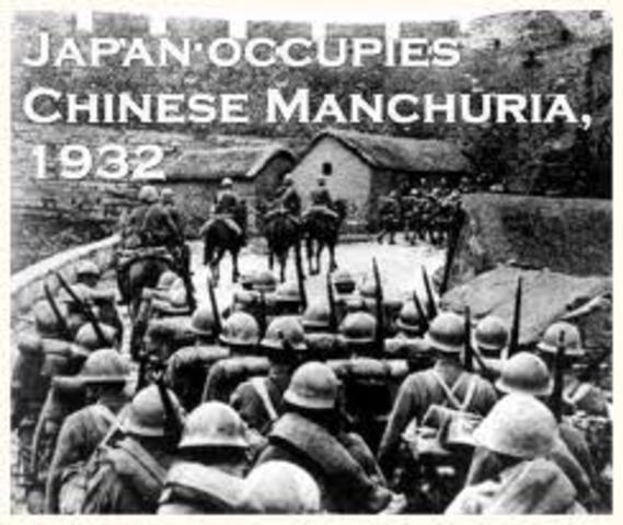 Japan invades Manchuria.
