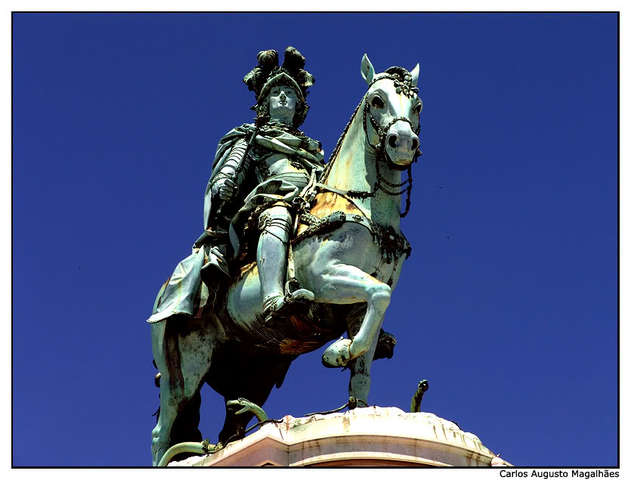 Inauguração da estátua do rei D. José I na Praça do Comércio