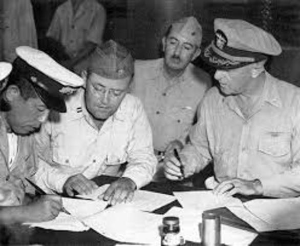 Japan Surrenders over Radio