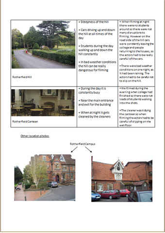 what is a location recce?