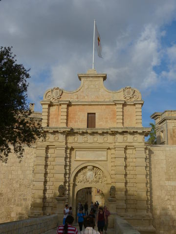 French Group Visiting Mdina
