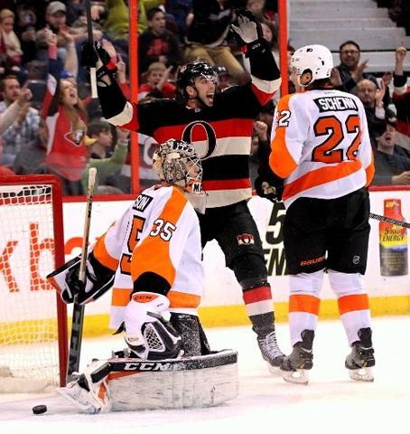 Sens 5, Flyers 4 (SO)