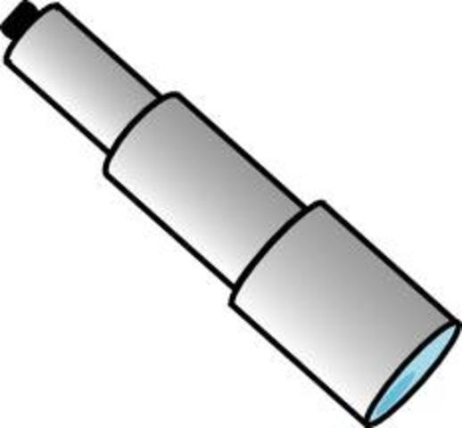 Galileo invents telescope