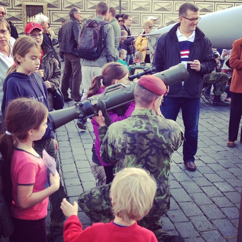 Friends from Trinity Visited