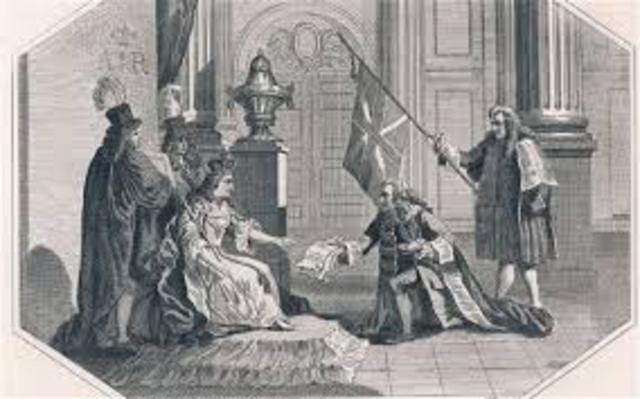 The union between England and Scotland.