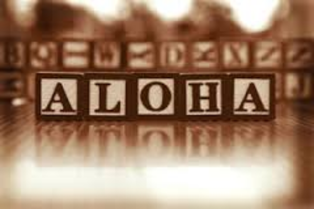 First Print in Hawaii