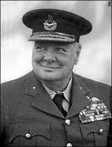 Churchill becomes lord of the admiralty