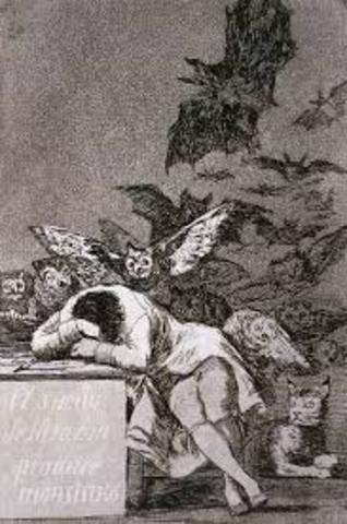 Caprichos: The Sleep of Reason Produces Monsters