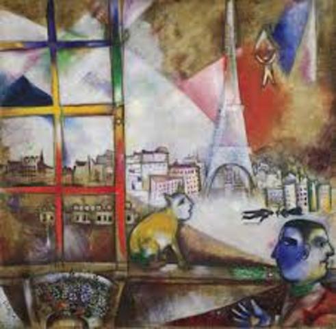 París a través de la ventana, Chagall
