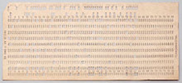 Перфокарта