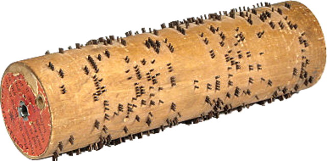 Ролик для музыкальной шкатулки - органа