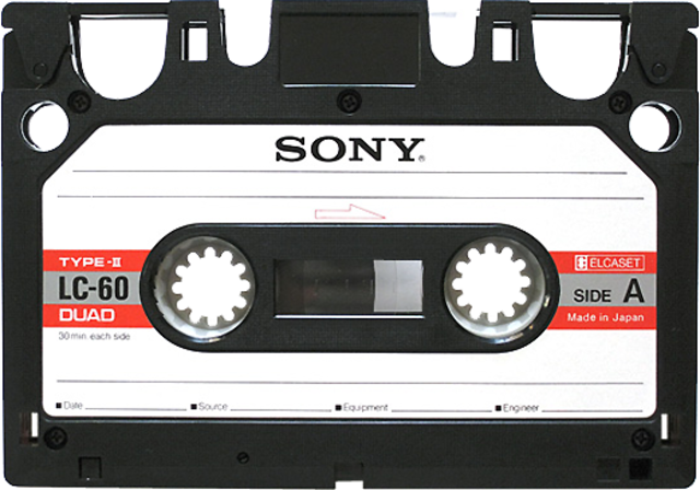 Кассета для аналоговой звукозаписи