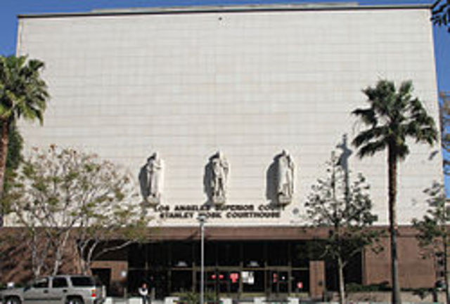 Brad Pitt and Jennifer Aniston divorce at Los Angeles County Superior Court