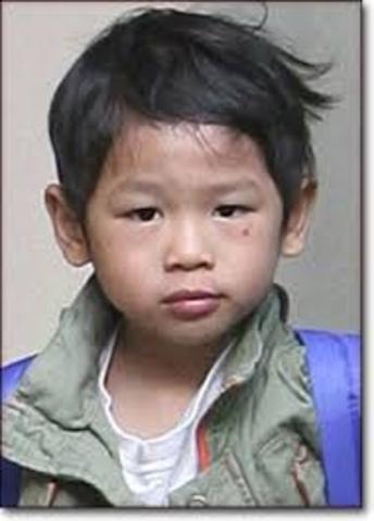 Brad's 3rd child Pax Thien Jolie-Pitt  he was also was adopted born in Ho Chi Minh City, Vietnam