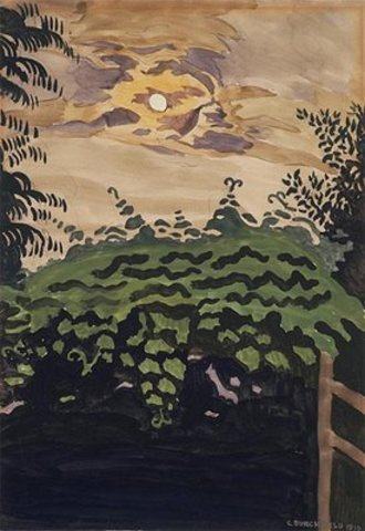 Charles Burchfield's "Moonlight Over the Arbor"