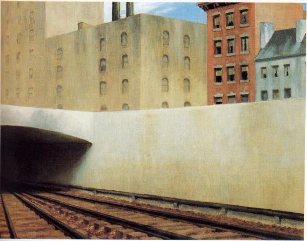 Edward Hopper's "Approaching a City"